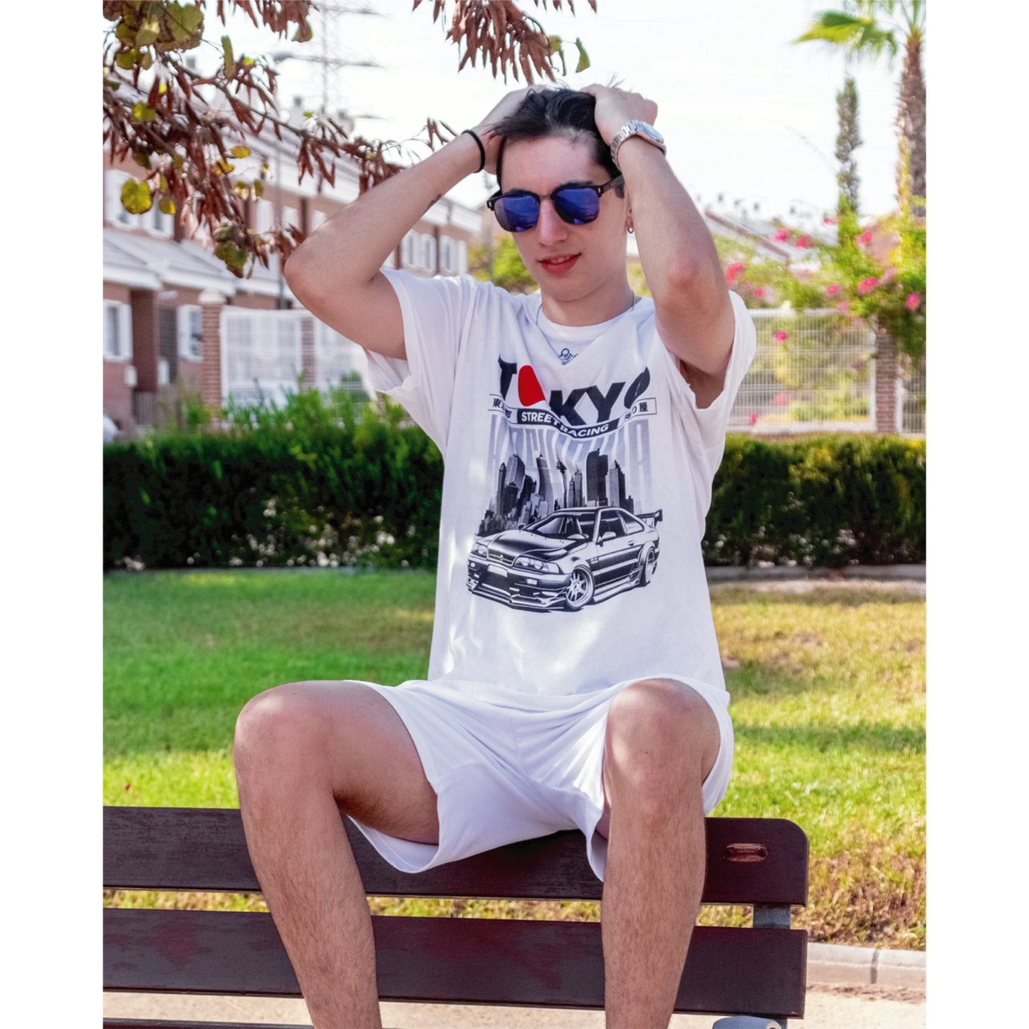 Camiseta Tokyo Street Racing (Frontal) Manga Corta