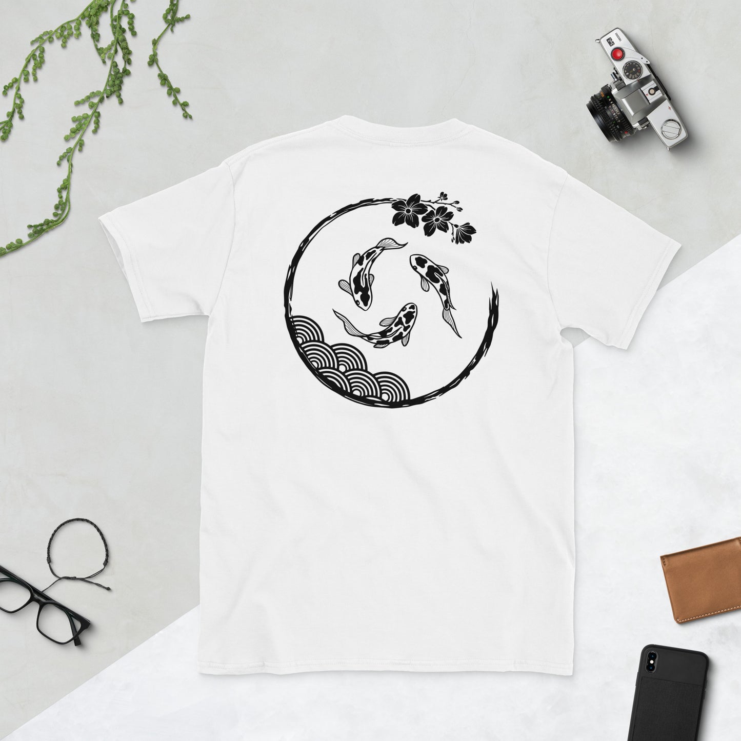Camiseta Hana Koi Manga Corta