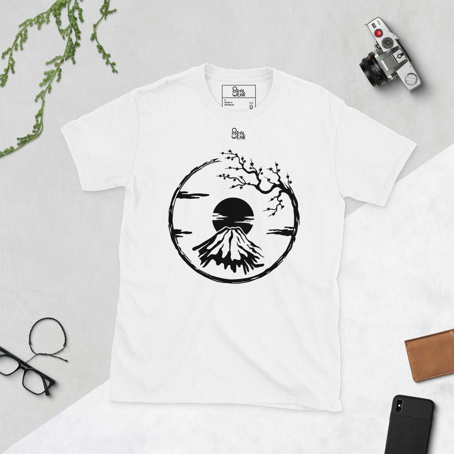 Camiseta Fuji Sakura (Frontal) Manga Corta