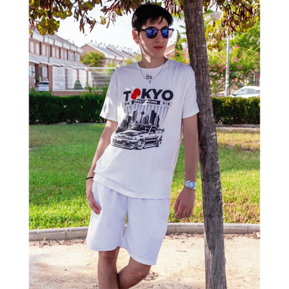 Camiseta Tokyo Street Racing (Frontal) Manga Corta